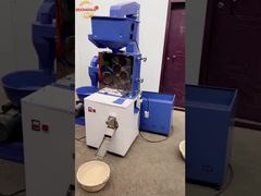 Braune Reismühle mit 5 Gummiwalzen